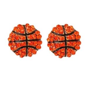 New! Awesome Basketball Stud Earrings NBA SPORTS FAN FINAL FOUR
